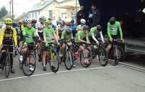 Les cadets du CCC au départ