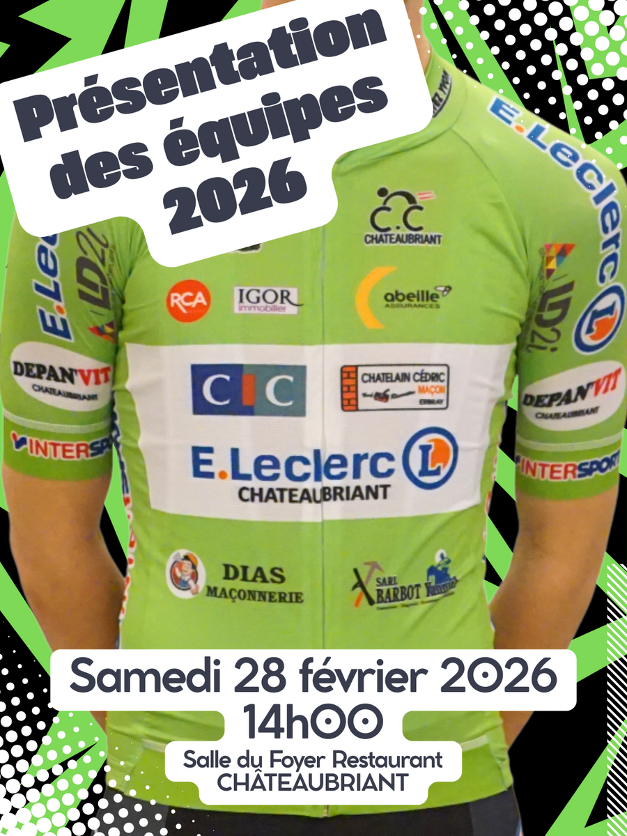 Présentation des équipes 2026