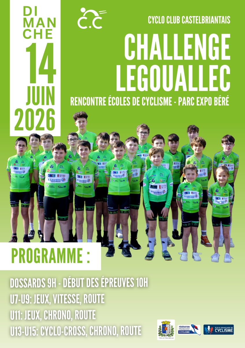 Rencontre écoles de vélo - Souvenir Le Gouallec