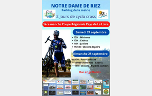 Coupe Régionale Cyclo-Cross #1 Notre Dame de Riez