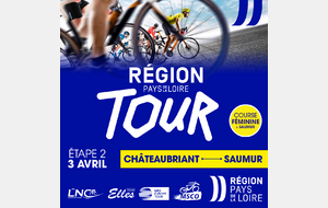 Départ de la 2ème étape du Région Pays-de-la-Loire Tour