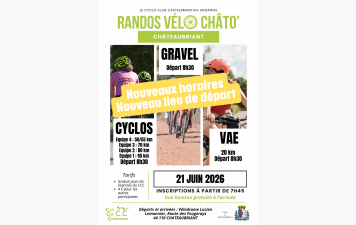 Randos Vélo Châto'